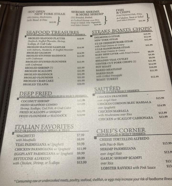 Mt Bethel Diner Menu - Image 3