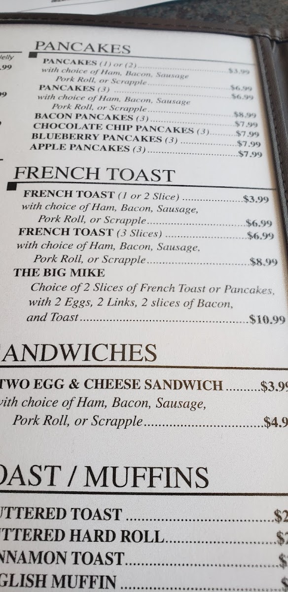 Mt Bethel Diner Menu - Image 4